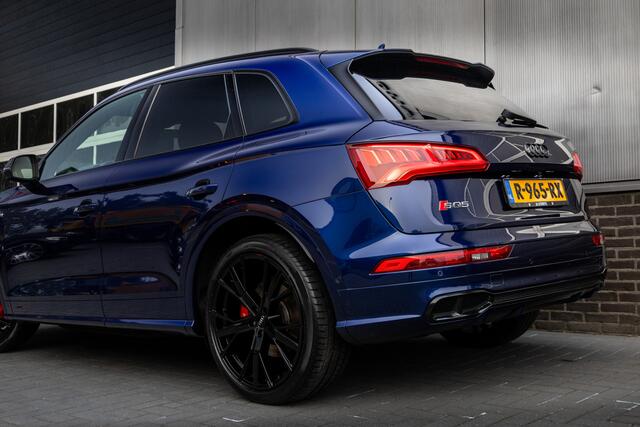 Audi SQ5 3.0 TFSI 354 pk SQ5 Quattro Pro Line Plus S-Line / Lucht-Vering/ Pano-Dak/ Matrix-Led/ Keyless/ Head-Up/ RS-Stoelen/ Stoel.Verw/ B&O-Sound/ 360-Camera/ 21'' LMV