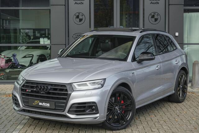 Audi SQ5 3.0 TFSI 354pk Quattro Panoramadak Luchtvering RS stoelen Trekhaak Head-up Bang&Olufsen BOMVOL Black pack
