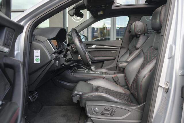 Audi SQ5 3.0 TFSI 354pk Quattro Panoramadak Luchtvering RS stoelen Trekhaak Head-up Bang&Olufsen BOMVOL Black pack