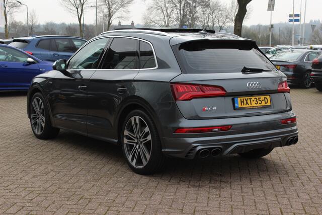 Audi SQ5 3.0 TFSI quattro Pro Line Plus / Trekhaak / Panoramadak / Camera / Luchtvering / Leder / 20'' / ABT Diffuser / Stoelventilatie+Verwarming / Navigatie / Cruise Control Adaptief