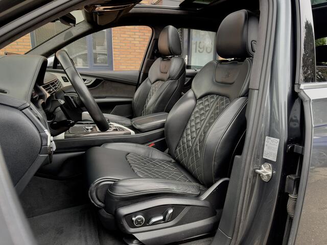 Audi SQ7 4.0 TDI AUT8 QUATTRO V8T 436PK 7PRS PANODAK DESIGNO-LEDER B&O SOUNDSYSTEEM NAVI CAMERA DIGI-DASH LED LMV-21INCHE PDC ALLE OPTIES!