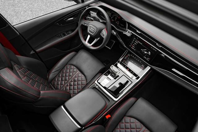 Audi SQ7 ABT 4.0 TFSI 650pk 7p | ABT small body | Panoramadak | B&O | Stoelventilatie + massagefunctie | Uitgebreid leder pakket | ABT HR22 Glossy black | Carbon