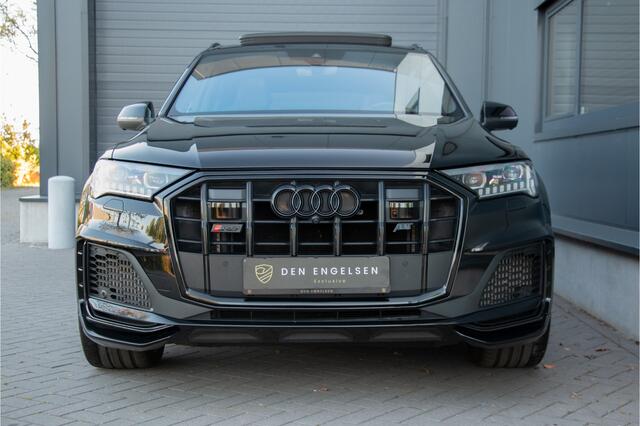 Audi SQ7 4.0 TFSI 650 PK ABT Widebody | ACC | Massage | 360 Cam | Panorama | Achterasbesturing | Lane & Side Assist | Alcantara Quattro | E.TH 3500KG | Softclose | 22" | Stuurverwarming | Lederpack | Stoelventilatie + Massagestoelen | Keyless-Entry | Isolatie Glas