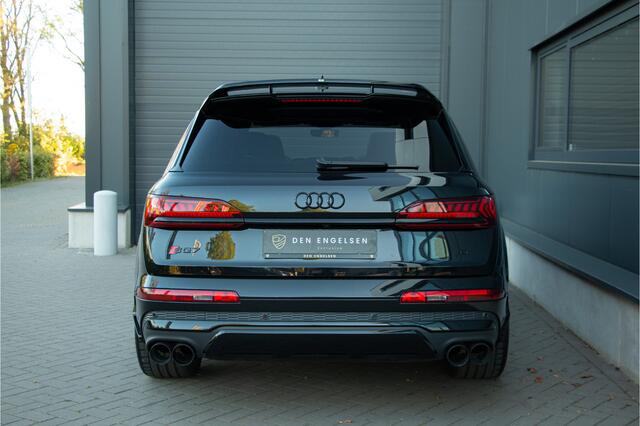 Audi SQ7 4.0 TFSI 650 PK ABT Widebody | ACC | Massage | 360 Cam | Panorama | Achterasbesturing | Lane & Side Assist | Alcantara Quattro | E.TH 3500KG | Softclose | 22" | Stuurverwarming | Lederpack | Stoelventilatie + Massagestoelen | Keyless-Entry | Isolatie Glas
