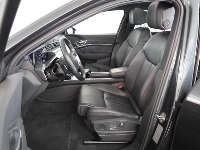 Audi e-tron Sportback 55 quattro Business edition Plus 95 kWh 408 pk | Navigatie | Panoramadak | Parkeersensoren | Achteruitrijcamera | Lederen bekleding | Lichtmetalen velgen 21" | B&O Soundstsystem |