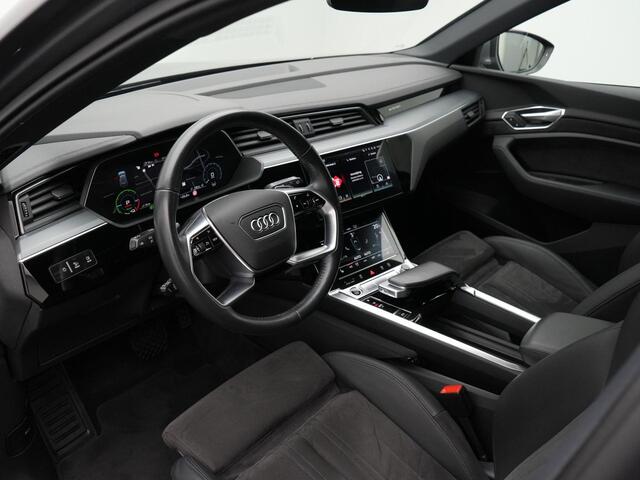 Audi e-tron 50 quattro Business edition Plus 71 kWh 313 pk | Panoramadak | Leder/alcantara | Elektr. verstelbare stoelen | Adaptive Cruise | Achteruitrijcamera