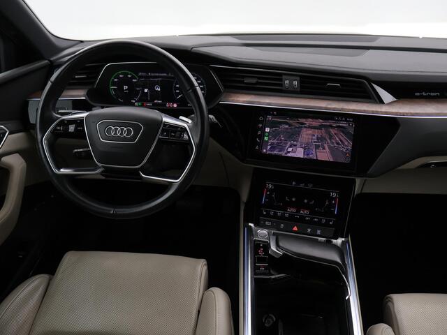 Audi e-tron 55 QUATTRO BUSINESS EDITION 95 kWh + B&O | AFN. TREKHAAK | PANORAMA | ADAPTIVE CRUISE | STOELVERW. V+A | LEDER