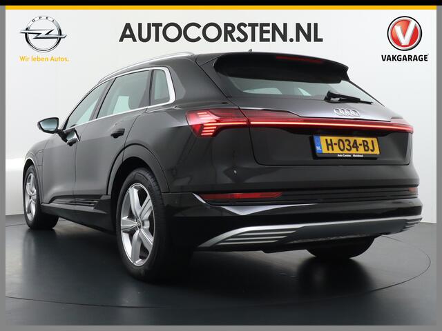 Audi e-tron 50 Quattro Launch Edition Plus 71kWh Leder Panoramadak Adap.Cruise Android Auto Wireless Apple Carplay Navi Ecc Luchtvering Memory Stoelverwarming Led Elek.Achterklep Keyless 1e Eigenaar Origineel Nederlandse Auto