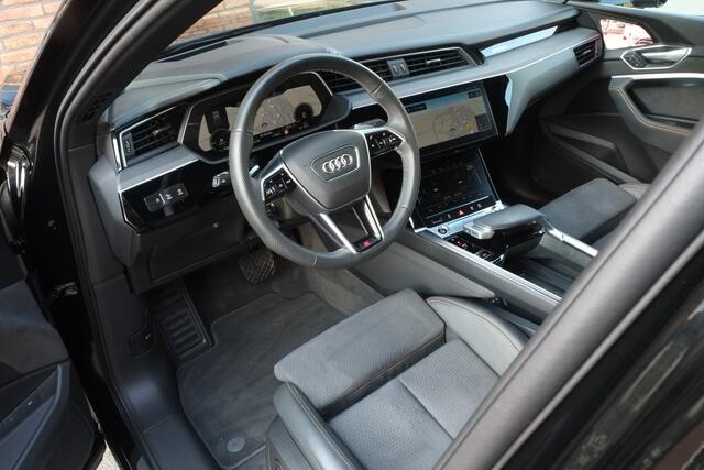 Audi e-tron Sportback 55 quattro S-LINE 95 kWh 360° Camera, Head-up, El stoelen, Leder