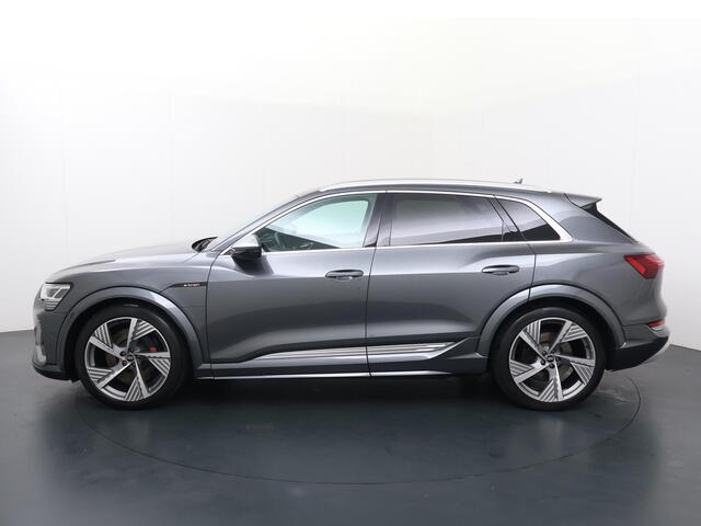 Audi e-tron S quattro 95 kWh | 503 PK | SoH 100% | Trekhaak | S Line | half lederen bekleding | Lichtmetalen velgen 20"|