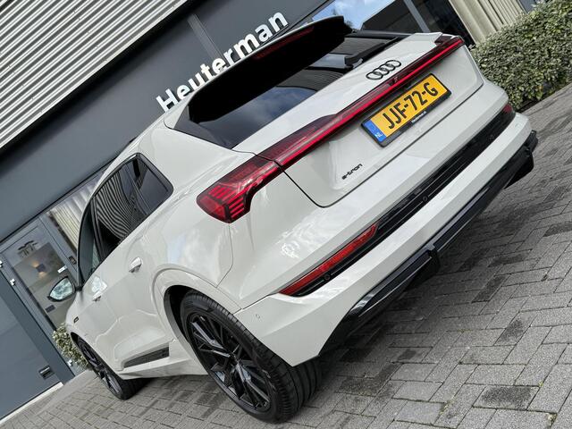 Audi e-tron 50 Quattro S Line Panorama/ Krijt beige/ Sfeerverl