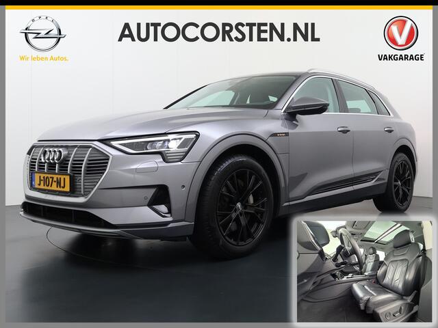 Audi e-tron 50 Quattro 313pk SOH 92% Leer Pano-dak Bang&Olufsen®-Hifi Memory Adaptieve Cruise Control Stoelverwarming DAB Elek.verst.Stoelen Led Elek.Achterklep Business Edition Plus 71kWh 1e Eigenaar Origineel Nederlandse Auto Nieuwprijs ¤75.963,-