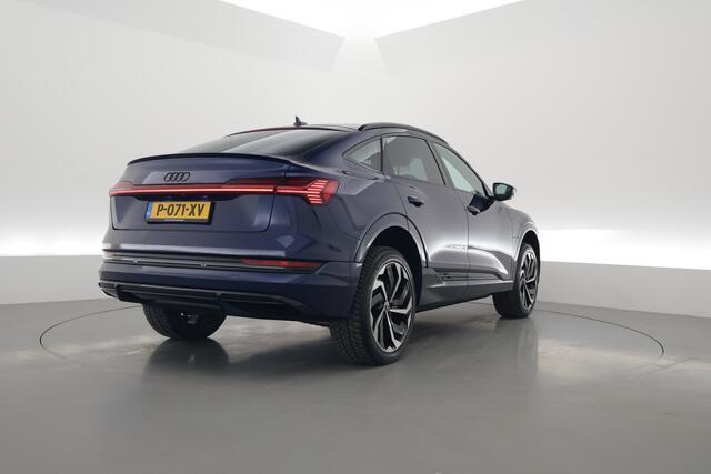 Audi e-tron Sportback 55 quattro S Line 95 kWh | HUD | 360cam | Adapt. Cruise | 21'' | Luchtvering | Stoelverw. |