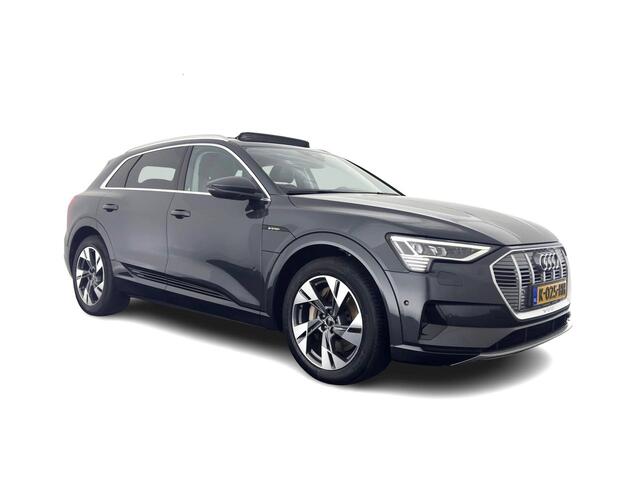Audi e-tron 55 quattro Business edition Plus 95 kWh [ 3-Fase ] (INCL-BTW) *PANO | LUXURY-LEATHER | ADAPTIVE-CRUISE | FULL-LED | DIGI-COCKPIT | KEYLESS | MEMORY-PACK | CAMERA | NAVI-FULLMAP | SHIFT-PADDLES | DAB+ | COMFORT-SEATS | 20''ALU*
