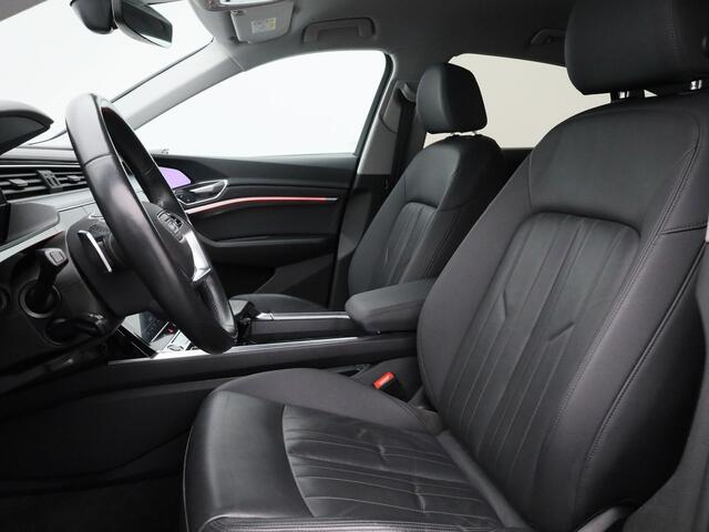 Audi e-tron Sportback 50 quattro S edition 71 kWh | CAMERA | KEYLESS | LUCHTVERING | STOELVERWARMING