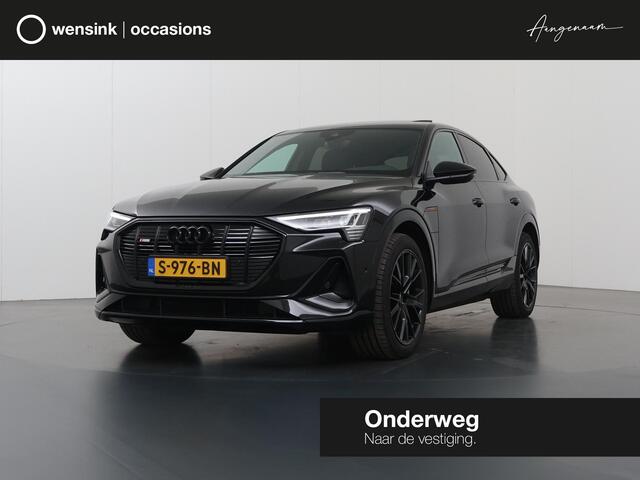 Audi e-tron Sportback 55 quattro S edition 95 kWh | SOH 95% | Ele. verstelbare stoelen + Geheugen | Panoramadak | Luchtvering | Adaptieve Cruise Control | Camera | Standkachel | NL Auto | Incl. Audi eCare 12-2028 | Sportstoelen |