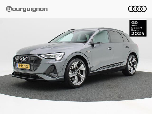 Audi e-tron 55 quattro S-Line 95 kWh 408 Pk | Panoramadak | Adaptive Cruise | Keyless | Camera | Stoelverwarming | Carplay | Navigatie | Head Up | 22 inch | 87.298 Km!!