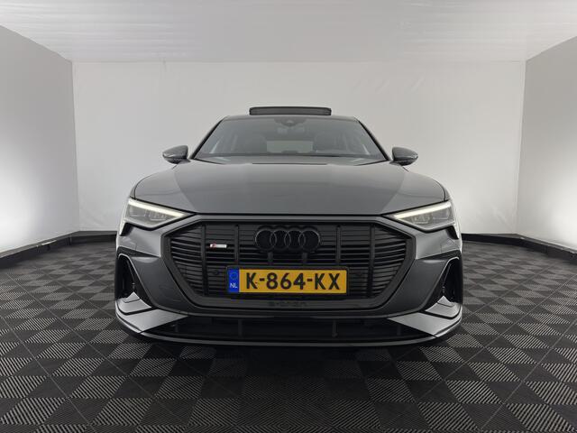 Audi e-tron Sportback 50 quattro S edition 71 kWh [3-Fase] {SOH-99%} (INCL.BTW) *PANO | LEATHER-MICROFIBRE | ADAPTIVE-CRUISE | FULL-LED | DIGI-COCKPIT | KEYLESS | MEMORY-PACK | CAMERA | NAVI-FULLMAP | SHIFT-PADDLES | DAB+ | COMFORT-SEATS | 21''ALU*