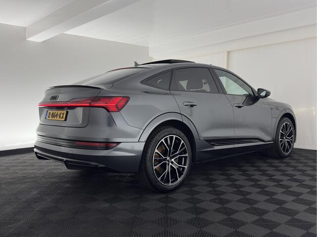 Audi e-tron Sportback 50 quattro S edition 71 kWh [3-Fase] {SOH-99%} (INCL.BTW) *PANO | LEATHER-MICROFIBRE | ADAPTIVE-CRUISE | FULL-LED | DIGI-COCKPIT | KEYLESS | MEMORY-PACK | CAMERA | NAVI-FULLMAP | SHIFT-PADDLES | DAB+ | COMFORT-SEATS | 21''ALU*