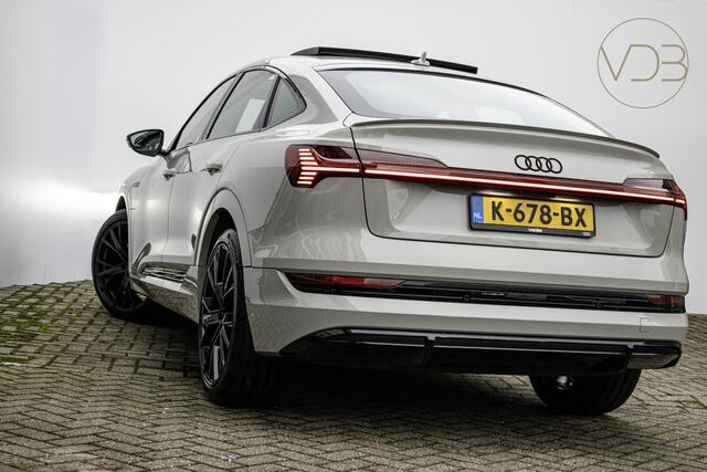 Audi e-tron Sportback 50 SOH 92,8% S-Line 22inch Pano Camera Origineel NL 1e Eigenaar