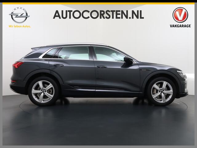 Audi e-tron 313pk Quattro Leer PanoDak Adaptive.Cruise Camera Elek.Stoelen+Memory+Verwarmd Navi Ecc Pdc Stoelverwarming Elek.Achterklep AWD Led Bluetooth Rijstrooksensor WiFi Lmv 4WD SOH 91% Business Edition Plus 71kWh Origineel Nederlandse Auto 1800kg trekvermogen!