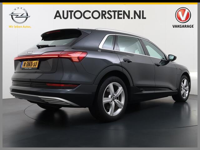 Audi e-tron 313pk Quattro Leer PanoDak Adaptive.Cruise Camera Elek.Stoelen+Memory+Verwarmd Navi Ecc Pdc Stoelverwarming Elek.Achterklep AWD Led Bluetooth Rijstrooksensor WiFi Lmv 4WD SOH 91% Business Edition Plus 71kWh Origineel Nederlandse Auto 1800kg trekvermogen!