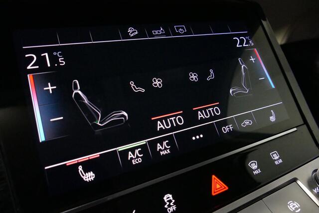 Audi e-tron 55 quattro Business Edition Plus 95 kWh / Panoramadak / Elektr. verstelbare voorstoelen (links memory) / Luchtvering / Apple Carplay - Android Auto / Ambienteverlichting / Matrix LED koplampen / Stoelverwarming / Achteruitrijcamera / Adaptive Cruise Contr