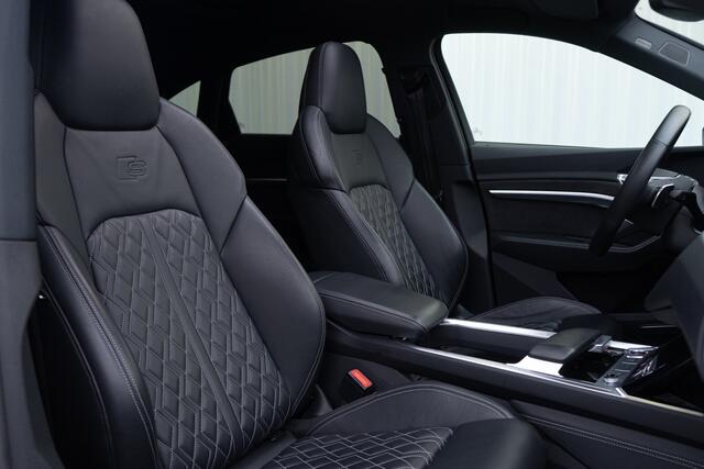 Audi e-tron Sportback S Quattro Saimbeige Panodak S stoelen ACC B&O 360 Ambiance Memory Keyless