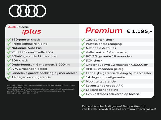 Audi e-tron Sportback 55 quattro S edition 95 kWh | SoH 100% | Panoramadak | Trekhaak | Luchtvering | 360 camera | 4-zone airco | Bang & Olufsen | LED matrix verlichting | Dodehoek detectie | Keyless |