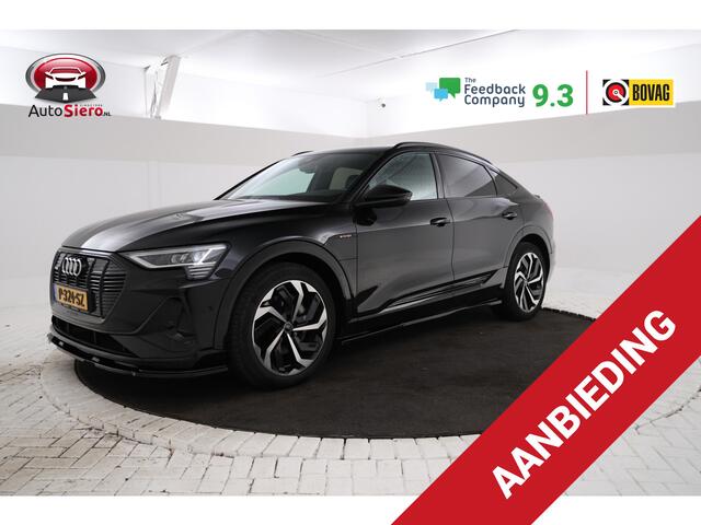 Audi e-tron Sportback 55 quattro S edition 95 kWh Adaptieve Cruise, B&O, Panoramadak, Camera