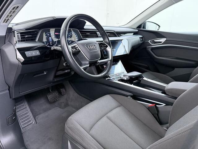 Audi e-tron 55 Quattro Edition 95kWh SOH 92% Navi Ecc Cruise Control Pdc Elek.Achterklep Luchtvering Lmv 19" Virtual Cockpit Led Isofix DAB Bluetooth 1e Eigenaar Origineel Nederlandse Auto Dealeronderhouden