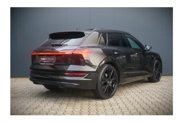 Audi e-tron e-tron 50 quattro Launch edition Black 71 kWh S-Line | Black Edition | Panoramadak | Memory Seat | Luchtvering | Adaptive Cruise Control | Keyless | Matrix LED | Stoelverwarming | NAP |