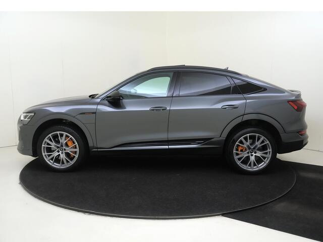 Audi e-tron Sportback 55 quattro S edition 95 kWh | SoH 100% | Panoramadak | Luchtvering | 360 camera | 4-zone airco | Bang & Olufsen | Lederen bekleding | LED matrix verlichting |