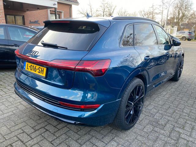 Audi e-tron E-tron 55 Quattro advanced Pro Line Plus 95 kWh S-Line / BTW-Auto/ Pano-Dak/ Adapt.Cruise/ B&O/ Matrix-HD/ Lucht-Vering/ Mem.Stoel/ Stoel-Verw./ 22'' LMW