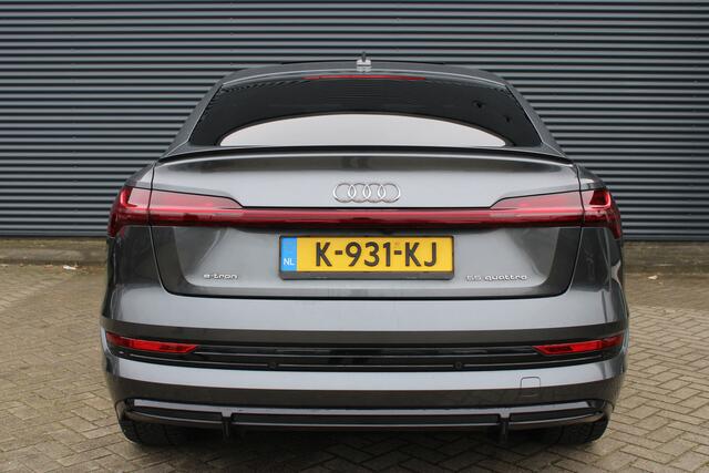 Audi e-tron Sportback 55 Quattro S-Line 95 kWh Panoramadak Camera Adaptive-Cruise Leer/Alcantara