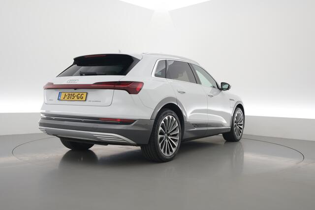 Audi e-tron e-tron 55 quattro advanced Pro Line Plus 95 kWh | SOH 91.3% Pano | Luchtvering | HUD | Memory | Massage | 360cam | Keyless | Stoelvent. | Soft Close