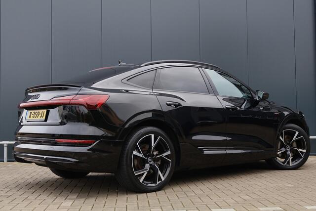 Audi e-tron Sportback 50 quattro S edition 71 kWh Panoramadak | 21 Inch | Luchtvering | Camera | Stoelverwarming | Elektr. achterklep | S-Line