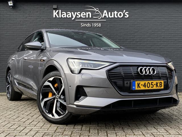 Audi e-tron Sportback 55 Quattro 408 pk Business Edition 95 kWh | 1e eigenaar | dealer onderh. | luchtvering | navigatie | 21'' velgen | BTW auto