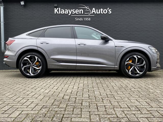 Audi e-tron Sportback 55 Quattro 408 pk Business Edition 95 kWh | 1e eigenaar | dealer onderh. | luchtvering | navigatie | 21'' velgen | BTW auto