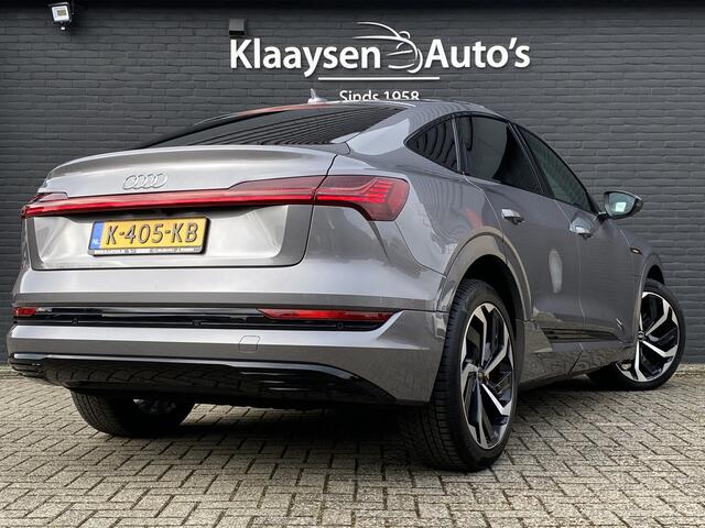 Audi e-tron Sportback 55 Quattro 408 pk Business Edition 95 kWh | 1e eigenaar | dealer onderh. | luchtvering | navigatie | 21'' velgen | BTW auto