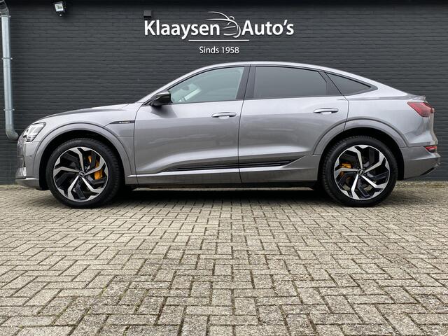 Audi e-tron Sportback 55 Quattro 408 pk Business Edition 95 kWh | 1e eigenaar | dealer onderh. | luchtvering | navigatie | 21'' velgen | BTW auto