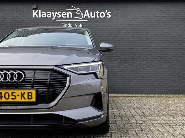 Audi e-tron Sportback 55 Quattro 408 pk Business Edition 95 kWh | 1e eigenaar | dealer onderh. | luchtvering | navigatie | 21'' velgen | BTW auto