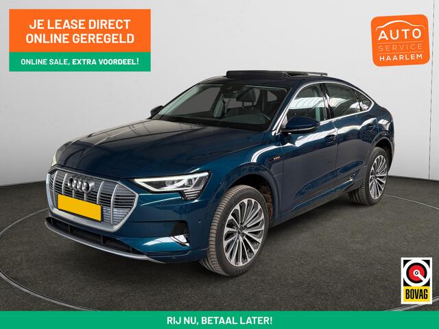 Audi e-tron Sportback 55 quattro Business edition Plus 95 kWh SOH 95%, Panoramadak, Moving Intelligence, Carplay, Android Auto