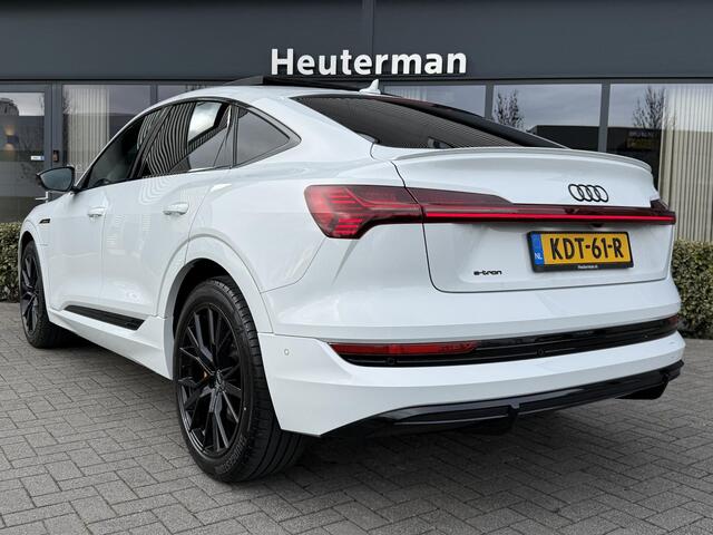 Audi e-tron Sportback 50 Quattro S Black/ Pano/ Sfeer/ SOH 95%/ B&O