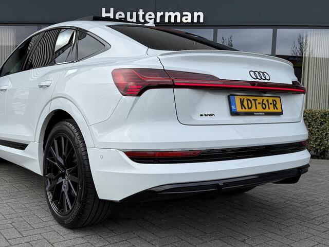 Audi e-tron Sportback 50 Quattro S Black/ Pano/ Sfeer/ SOH 95%/ B&O