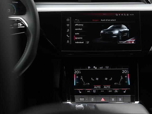 Audi e-tron 55 quattro 95 kWh 408 pk | Panoramadak | Matrix LED | Achteruitrijcamera | Stoelverwarming