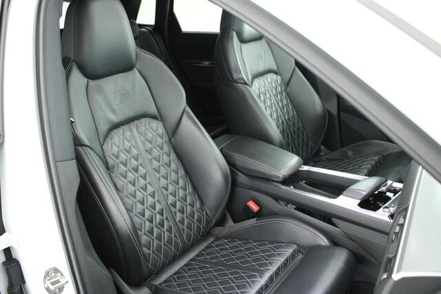 Audi e-tron e-tron 55 408pk quattro advanced 95 kWh SOH 91% Trekhaak 360Camera Cameraspiegels B&O Leder Keyless Head-Up Memory Panoramadak Navigatie