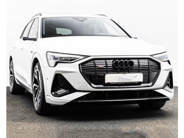 Audi e-tron 55 Quattro S-LINE 95 kWh (300kW/408pk) ** MATRIX, COGNAC LEDER, VIRTUAL SPIEGEL, PANO, HuD, 21-inch LMV ** UNFALLFREI ** ** INFORMEER OOK NAAR ONZE AANTREKKELIJKE FINANCIAL-LEASE TARIEVEN **