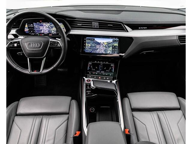 Audi e-tron S Quattro 95 kWh (370kW/503pk) ** MATRIX, GRAU LEDER, PANO, MEM, 21-inch LMV ** 1e EIG - Slechts 32.500km - UNFALLFREI ** ** INFORMEER OOK NAAR ONZE AANTREKKELIJKE FINANCIAL-LEASE TARIEVEN **
