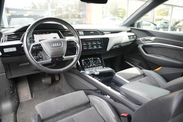 Audi e-tron e-tron 55 quattro advanced 95 kWh S Line B&O Adaptieve Cruise LED Stoelverw.